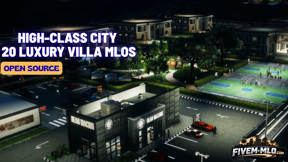 High-Class City | 20 Luxury Villa MLOs FiveM | Open Source